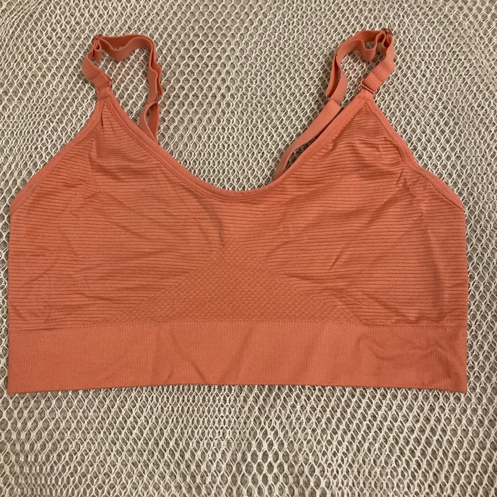 Coral Bralette by Diadora with No Cup Pockets